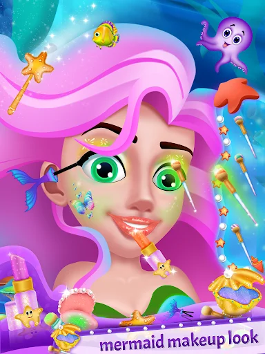 Princess Mermaid Story ڈاؤن لوڈ کریں – بچوں کے لیے بہترین تعلیمی گیم - Screenshot 2