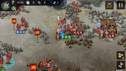 European War 7: Medieval ڈاؤن لوڈ کریں – بہترین حکمت عملی کا کھیل - Screenshot 2