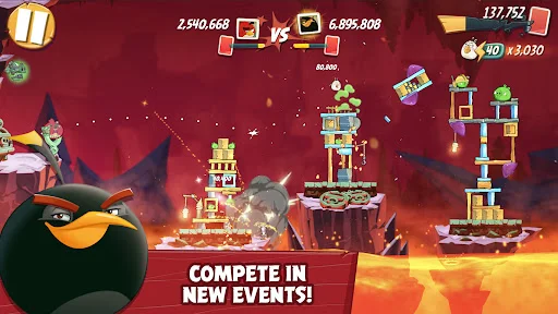 Angry Birds 2 ڈاؤن لوڈ کریں – بہترین تفریحی گیم فری ڈاؤن لوڈ - Screenshot 18