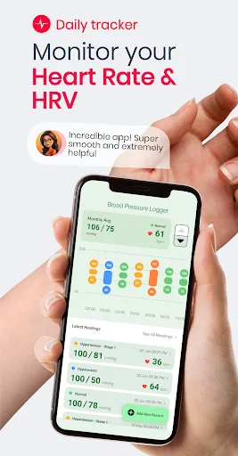 Blood Pressure App: BP Logger ڈاؤن لوڈ کریں – بلڈ پریشر مانیٹر - Screenshot 11