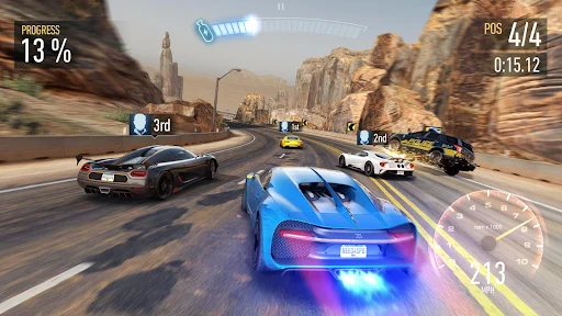Need for Speed No Limits ڈاؤن لوڈ کریں – بہترین اسٹریٹ ریسنگ گیم - Screenshot 5