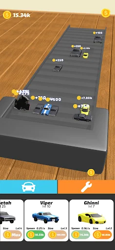 Idle Treadmill 3D ڈاؤن لوڈ کریں – کاروں کو اڑتے ہوئے دیکھیں - Screenshot 9