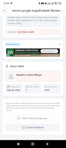 Gudang Tugas ڈاؤن لوڈ کریں – آن لائن پیسے کمانے کا آسان طریقہ - Screenshot 23