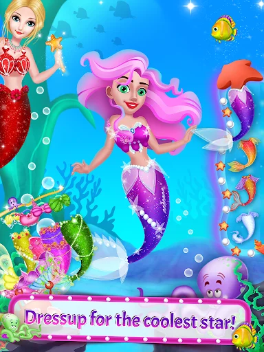 Princess Mermaid Story ڈاؤن لوڈ کریں – بچوں کے لیے بہترین تعلیمی گیم - Screenshot 5