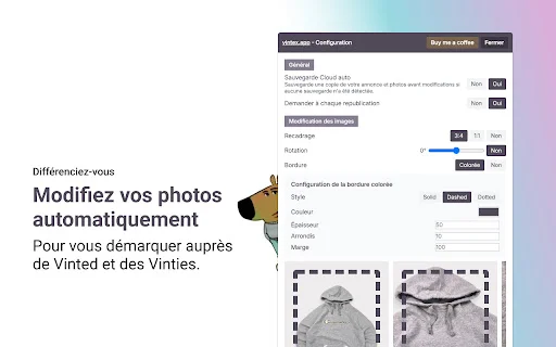 Vintex ڈاؤن لوڈ کریں – Vinted سیلرز کے لیے بہترین AI اسسٹنٹ - Screenshot 3