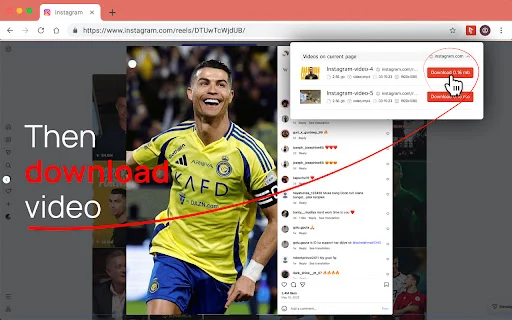 Free Video Downloader حاصل کریں – بہترین ویڈیو ڈاؤن لوڈر ایکسٹینشن - Screenshot 3
