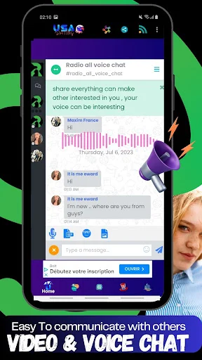 USA Dating ڈاؤن لوڈ کریں – امریکہ اور پیرس میں نئے دوست بنائیں - Screenshot 14