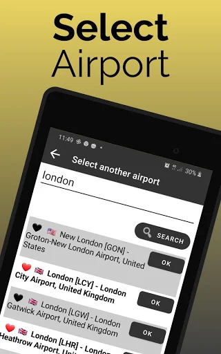 Baltimore Airport BWI ڈاؤن لوڈ کریں – پروازوں کی معلومات حاصل کریں - Screenshot 9