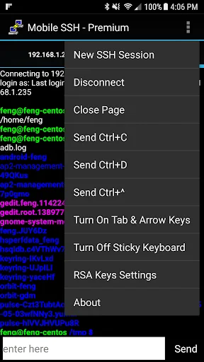 Mobile SSH (Premium) ڈاؤن لوڈ کریں – محفوظ ریموٹ کنکشن - Screenshot 3