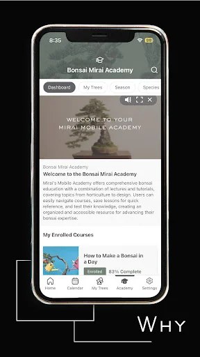 Mirai Mobile ڈاؤن لوڈ کریں – بونسائی کی ماہرانہ رہنمائی - Screenshot 18