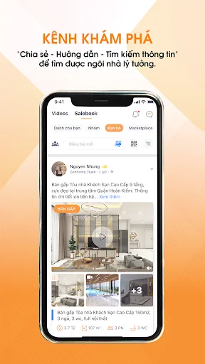 Cenhomes.vn تازہ ترین ڈاؤن لوڈ کریں – 4.0 رئیل اسٹیٹ ایپ - Screenshot 3