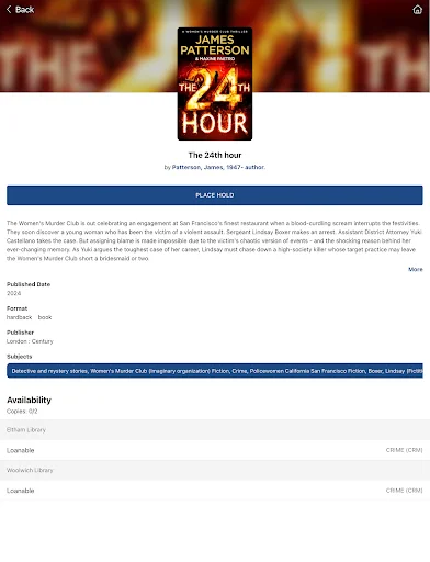 Royal Greenwich Libraries ڈاؤن لوڈ کریں – کتابوں تک رسائی حاصل کریں - Screenshot 16