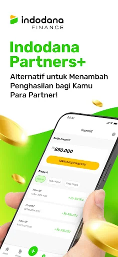 Indodana Partners+ ڈاؤن لوڈ کریں – مالیاتی لین دین کو آسان بنائیں - Screenshot 1
