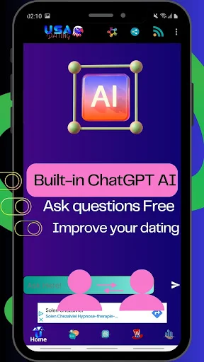 USA Dating ڈاؤن لوڈ کریں – امریکہ اور پیرس میں نئے دوست بنائیں - Screenshot 19