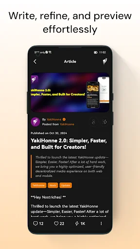 YakiHonne ڈاؤن لوڈ کریں – Nostr اور Bitcoin سوشل ایپ - Screenshot 4