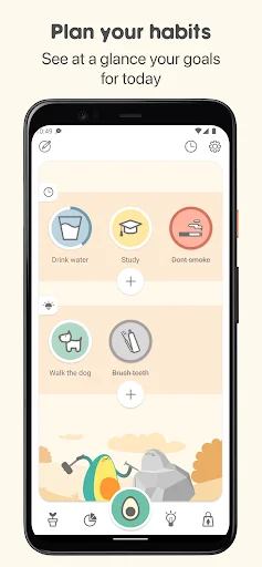 Avocation Habit Tracker ڈاؤن لوڈ کریں – روزانہ کی عادات اور اہداف - Screenshot 2