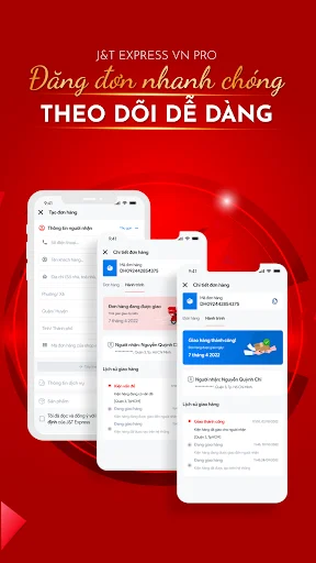 J&T Express VN Pro ڈاؤن لوڈ کریں – جدید شپنگ ایپ - Screenshot 3