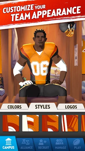 Rival Stars College Football ڈاؤن لوڈ کریں – بہترین فٹ بال مینجمنٹ گیم - Screenshot 5