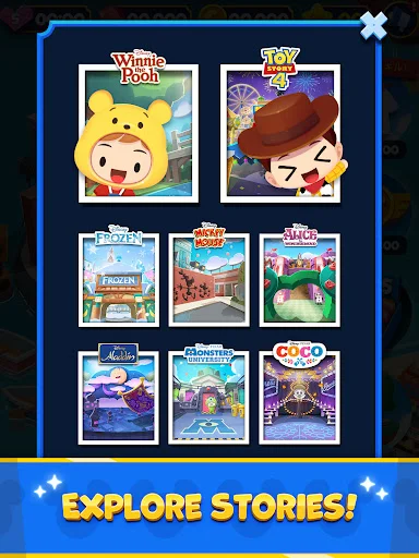 Disney Pop Town ڈاؤن لوڈ کریں – دلچسپ میچ 3 پزل گیم - Screenshot 18