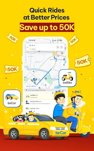 be – Multi-Service Platform ڈاؤن لوڈ کریں | بہترین رائیڈ ہیلنگ ایپ - Screenshot 8