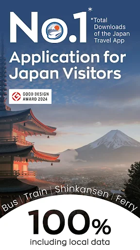 Japan Travel ایپ ڈاؤن لوڈ کریں – جاپان کا سفر اور ٹرین گائیڈ - Screenshot 1