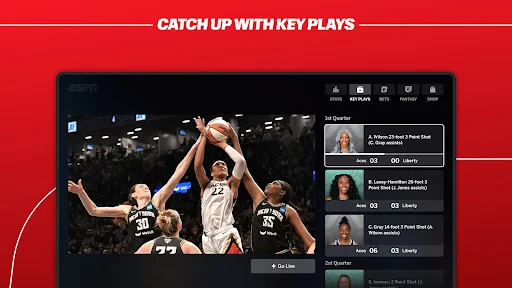 ESPN ایپ ڈاؤن لوڈ کریں – کھیلوں کے تازہ ترین اسکورز اور لائیو اپ ڈیٹس حاصل کریں - Screenshot 28