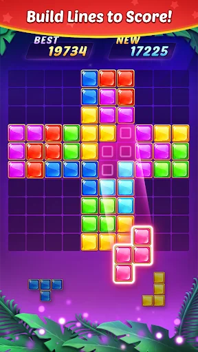Block Puzzle ڈاؤن لوڈ کریں – کلاسک ٹیٹریس اسٹائل آف لائن گیم - Screenshot 4