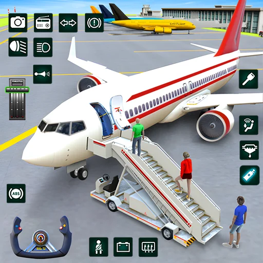 SkyDrift 3D Airplane Game ڈاؤن لوڈ کریں – بہترین فلائٹ سمیلیٹر