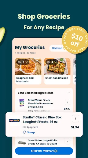 SideChef ڈاؤن لوڈ کریں – مزیدار ترکیبیں اور میل پلان مفت - Screenshot 20