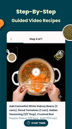 SideChef ڈاؤن لوڈ کریں – مزیدار ترکیبیں اور میل پلان مفت - Screenshot 8