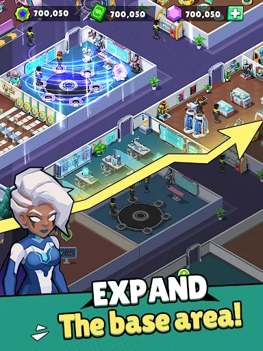 Idle Superpower School ڈاؤن لوڈ کریں – سپر پاور اسکول گیم - Screenshot 18