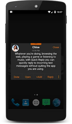Chomp SMS ڈاؤن لوڈ کریں – اینڈرائیڈ کے لیے بہترین کسٹمائز ایبل میسجنگ ایپ - Screenshot 7