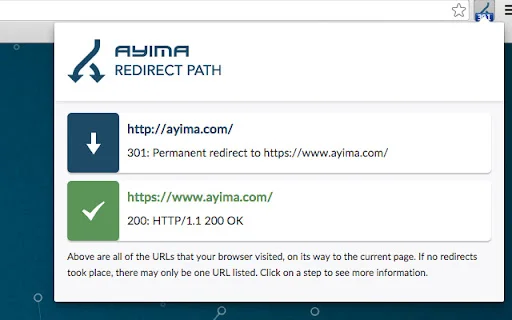 Redirect Path ڈاؤن لوڈ کریں – SEO اور ویب ڈیبگنگ کے لیے بہترین ٹول - Screenshot 1