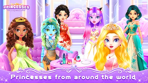 Girl Game: Princess Makeup ڈاؤن لوڈ کریں – بہترین فیشن اور ڈریس اپ گیم - Screenshot 10