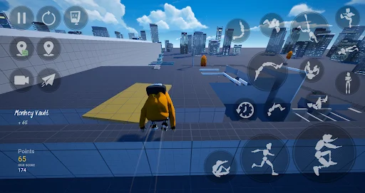 Ragkour: The Parkour Game ڈاؤن لوڈ کریں – بہترین فری رننگ گیم - Screenshot 7