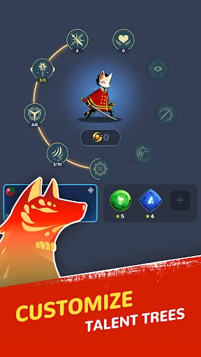 Masketeers: Idle Has Fallen ڈاؤن لوڈ کریں – بہترین رول پلےنگ گیم - Screenshot 3