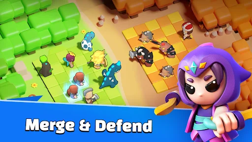Merge War: Super Legion Master ڈاؤن لوڈ کریں – بہترین آٹو شطرنج گیم - Screenshot 16