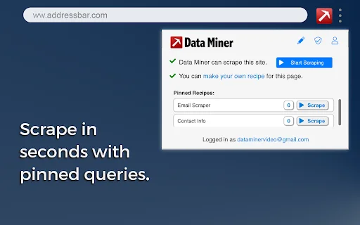 Data Scraper ڈاؤن لوڈ کریں – ویب ڈیٹا ایکسٹریکشن کا بہترین ٹول - Screenshot 3