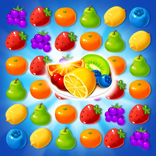 Sweet Fruit Candy ڈاؤن لوڈ کریں – بہترین میچ 3 پزل گیم