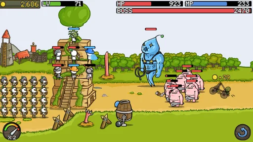 Grow Castle ڈاؤن لوڈ کریں – بہترین ٹاور ڈیفنس گیم اب مفت حاصل کریں - Screenshot 8