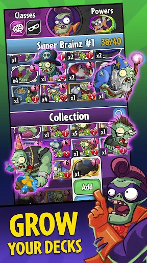 Plants vs. Zombies™ Heroes ڈاؤن لوڈ کریں – کارڈ گیم ایڈونچر - Screenshot 2