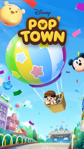 Disney Pop Town ڈاؤن لوڈ کریں – دلچسپ میچ 3 پزل گیم - Screenshot 7