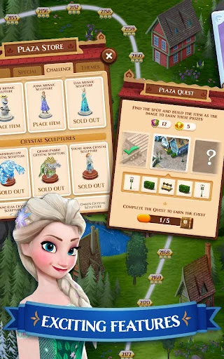 Disney Frozen Free Fall ڈاؤن لوڈ کریں – پہیلی کا دلچسپ کھیل - Screenshot 9