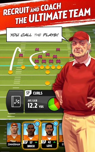 Rival Stars College Football ڈاؤن لوڈ کریں – بہترین فٹ بال مینجمنٹ گیم - Screenshot 15