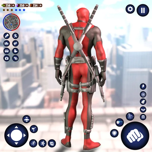 Miami Rope Hero Spider Games ڈاؤن لوڈ کریں – بہترین ایکشن گیم