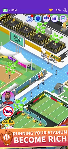 Idle GYM Sports ڈاؤن لوڈ کریں – بہترین فٹنس مینجمنٹ گیم - Screenshot 1
