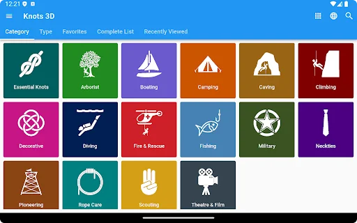 Knots 3D ڈاؤن لوڈ کریں – 220 سے زائد گرہ باندھنے کا بہترین طریقہ - Screenshot 24