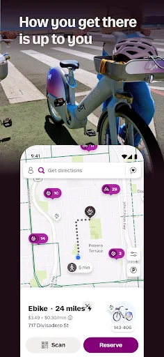 Lyft ایپ ڈاؤن لوڈ کریں – محفوظ اور تیز سواری حاصل کریں - Screenshot 3