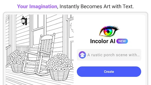 InColor ڈاؤن لوڈ کریں – AI کلرنگ اور ڈرائنگ ایپ مفت - Screenshot 10