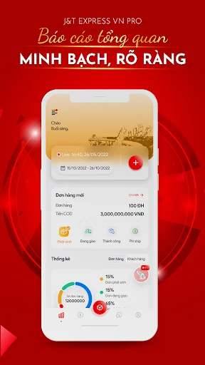 J&T Express VN Pro ڈاؤن لوڈ کریں – جدید شپنگ ایپ - Screenshot 2